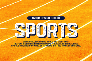 Sporka College - Sport Font