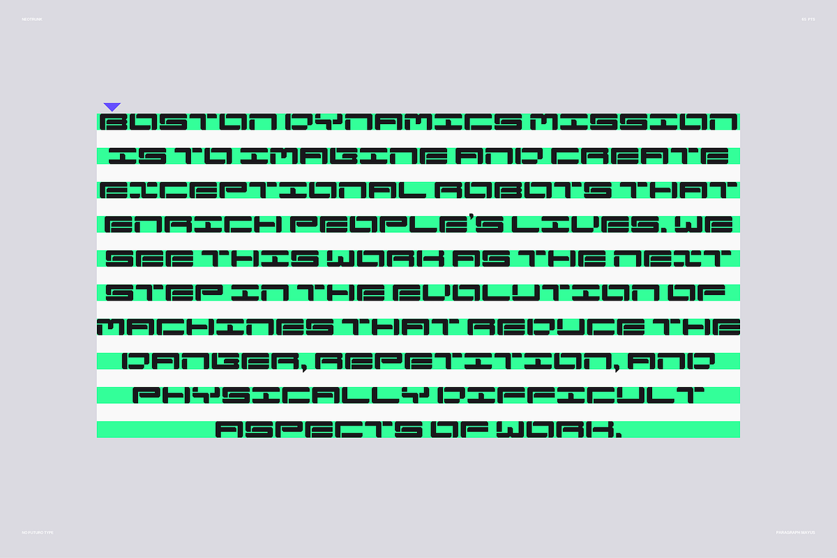 Neotrunk - Display, a Font by No Futuro Design (Photo 8 of 15)