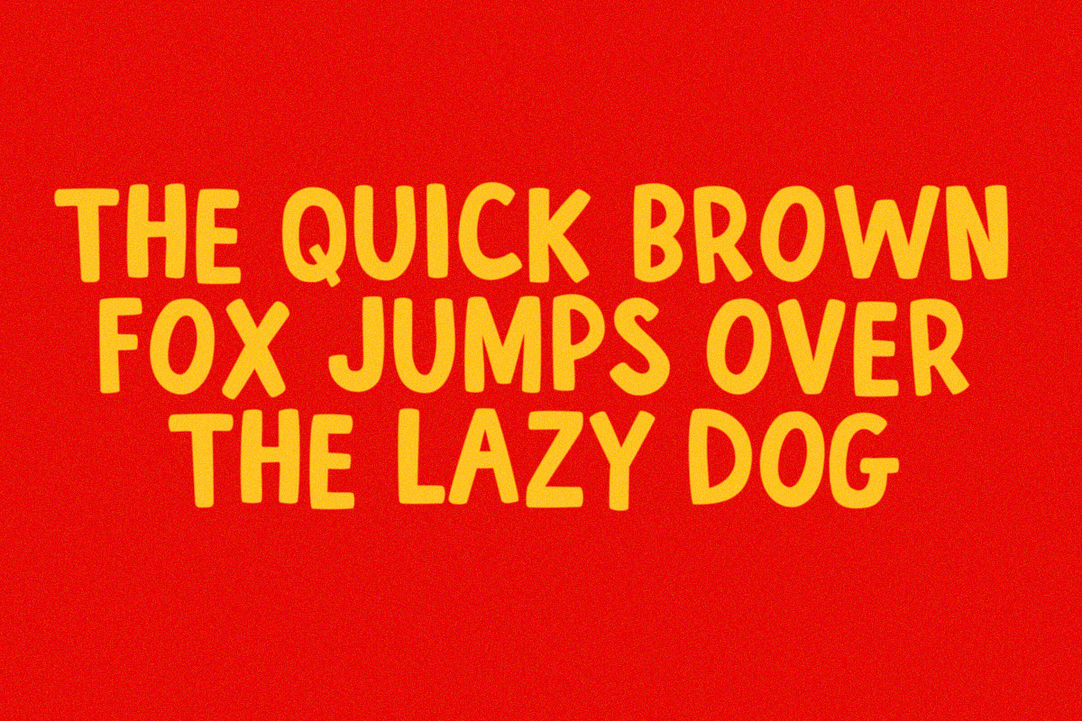 French Fries - A Fun Doodley Font, a Sans Serif Font by Happy Type Club (Photo 2 of 3)