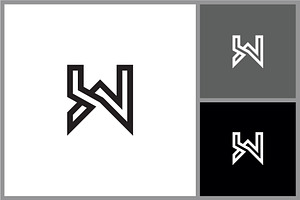 Abstract Letter W Logo Icon, a Branding & Logo Template by quadrazo