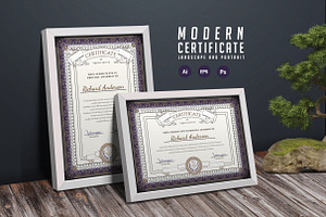 472. Modern Certificate Template