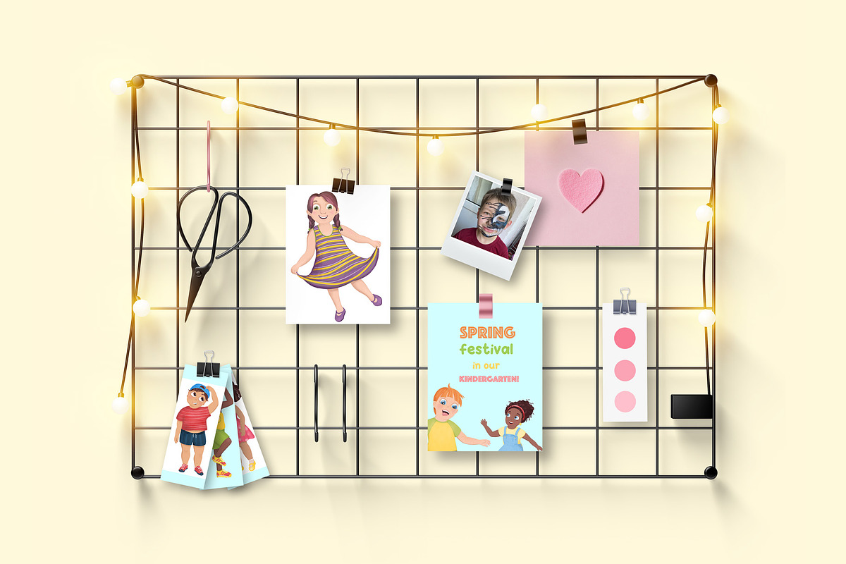 Happy Kids, a Person Illustration by YuNa (Photo 6 of 6)