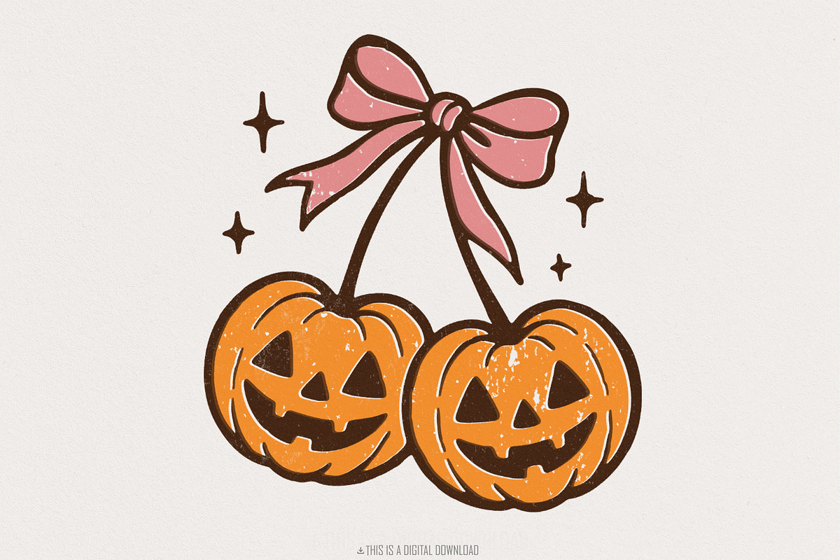 Double Pumpkin PNG, Halloween, an Illustration by SharpMarketplace (Photo 1 of 9)