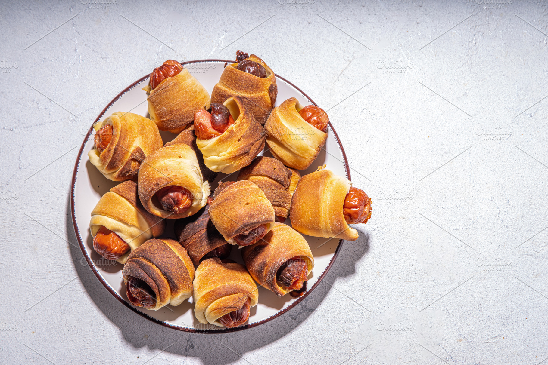 Pigs in blanket for Oktoberfest party, a Food & Drink Photo by Rimma