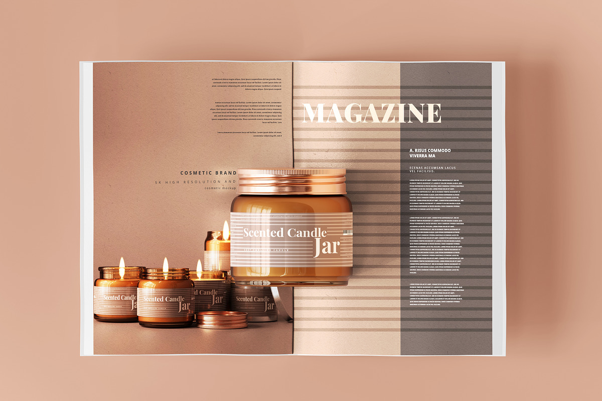 Amber Glass Candle Mockup Bundle, a Packaging Mockup by pmvch (Photo 47 of 135)