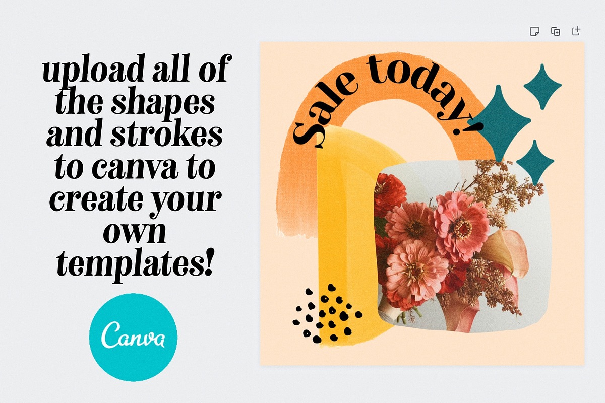 Modern Groove Shapes and Strokes, a Shape Add-On by Dear Darling Design (Photo 10 of 10)