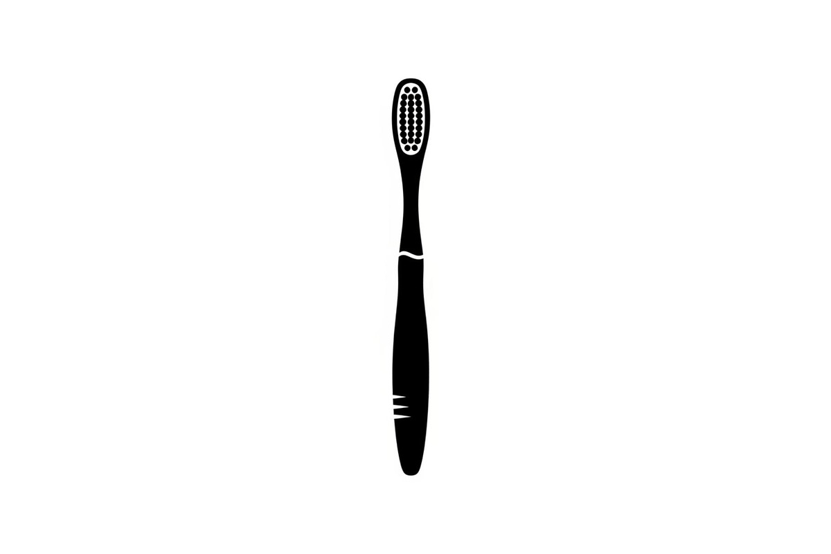 Minimal Toothbrush Silhouette, a Graphic by hafijul (Photo 5 of 14)