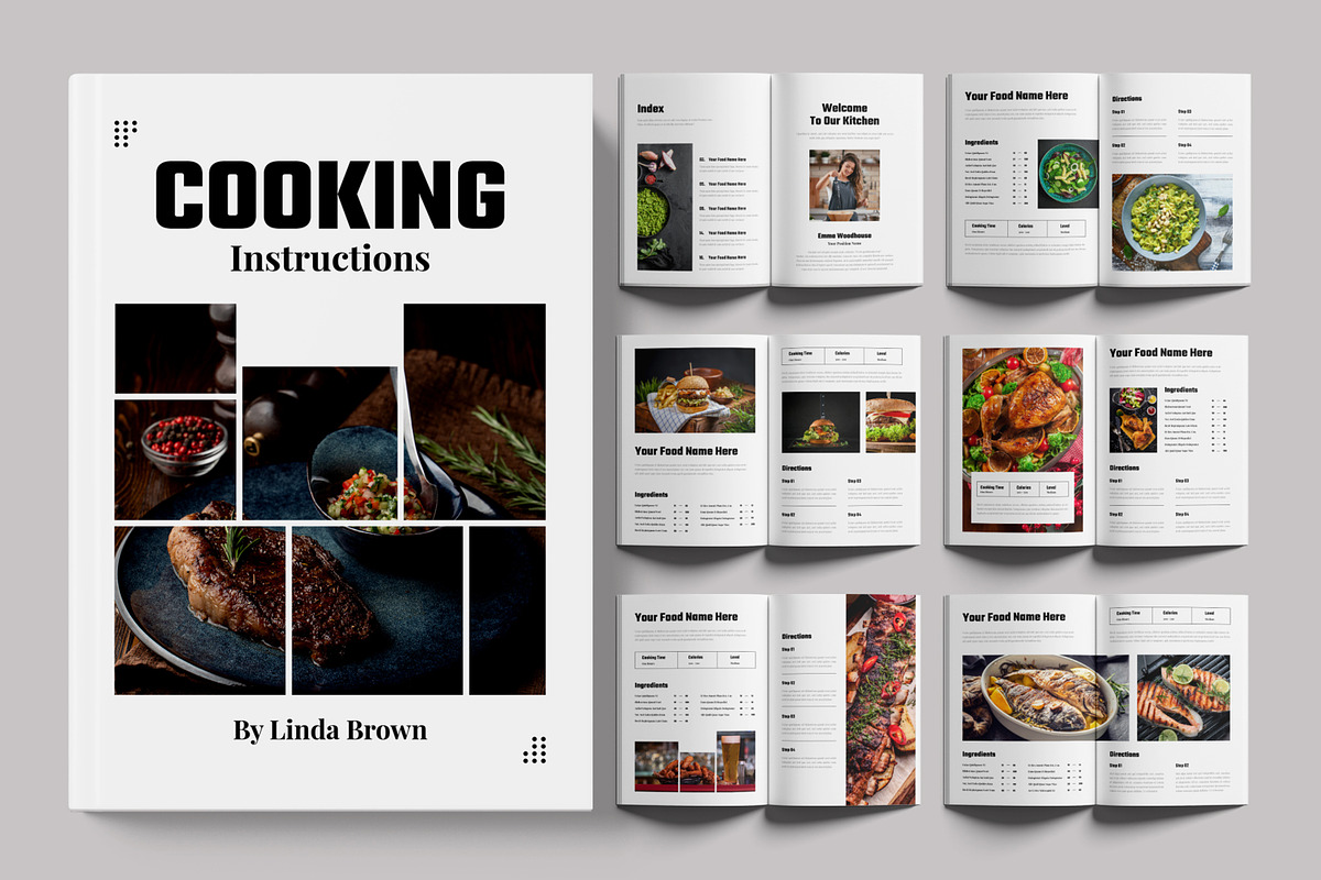 Cook Book Magazine, a Magazine Template by ContestDesign (Photo 1 of 4)