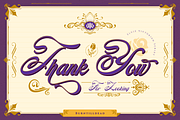 Elcie, a Script Font by Burntilldead (Thumbnail 14 of 14)