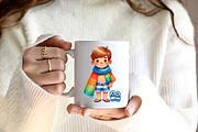 Summer Kids Watercolor Clipart, an Illustration by CreationArt (Thumbnail 4 of 9)