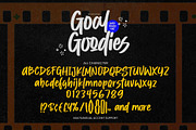 Goal Goodies - Quick Brush Font, a Handwritten Font by Gassstype (Thumbnail 6 of 8)