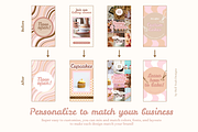 Bakery Instagram Story Templates, a Social Media Template by Hell Yeah Designs (Thumbnail 8 of 8)
