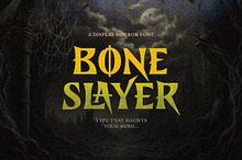 Bone Slayer - Creepy Bold Font