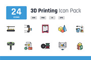 3D Printing, a Graphic by Chamedesign (Thumbnail 2 of 4)