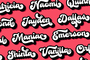 Brenson Charlotte - Retro Font Duo, a Script Font by Grezline Studio (Thumbnail 11 of 14)