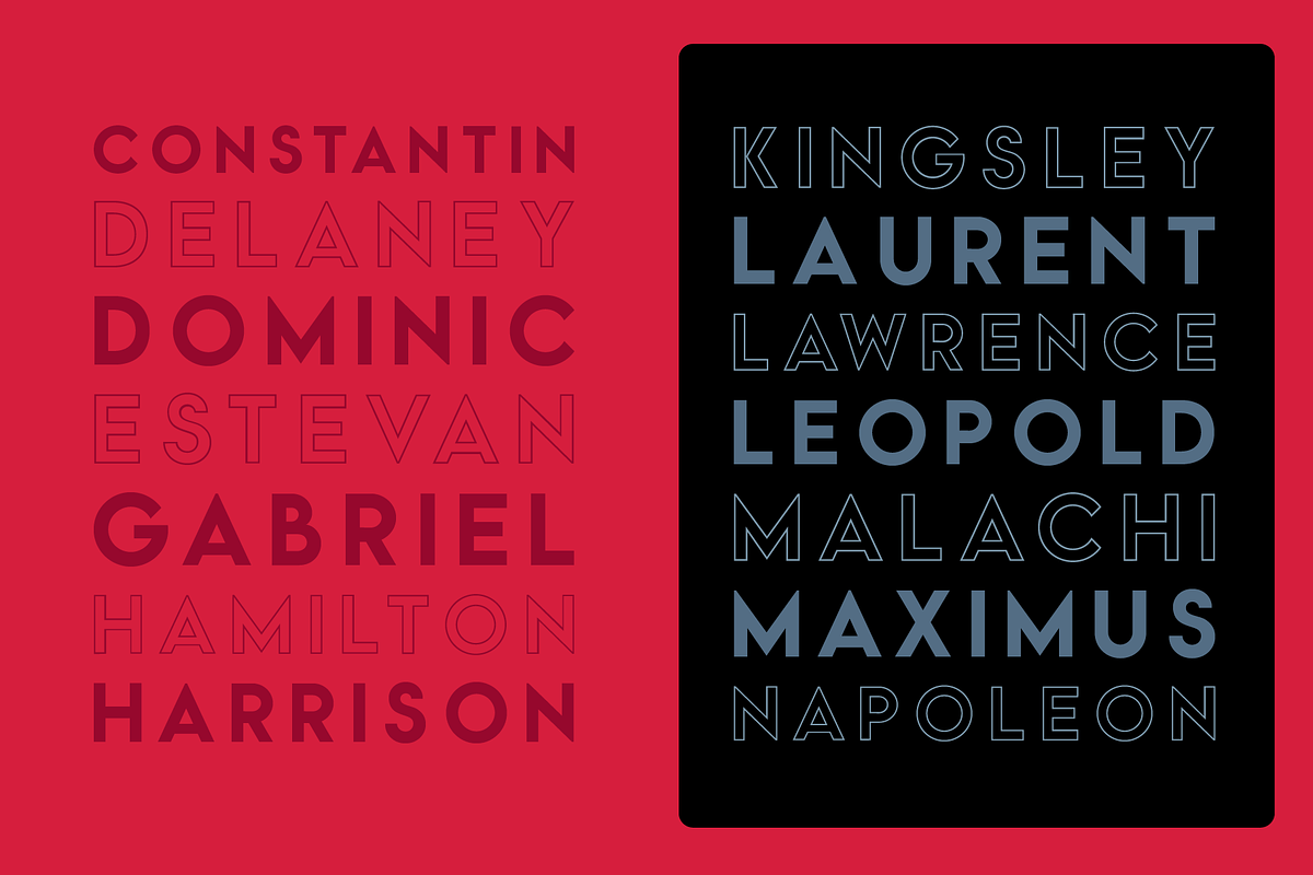 Vivexa Geometric Font Family, a Sans Serif Font by alpercakici (Photo 8 of 9)
