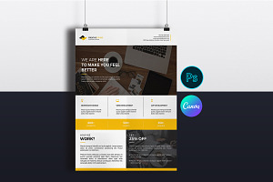 Corporate Business Flyer, a Flyer Template by Template Shop