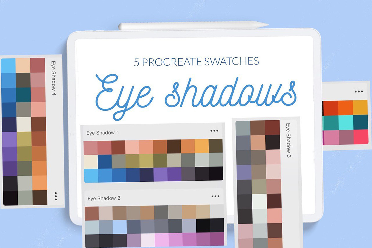 Swatches palette Procreate bundle, a Palette Add-On by Let's Art (Photo 10 of 14)