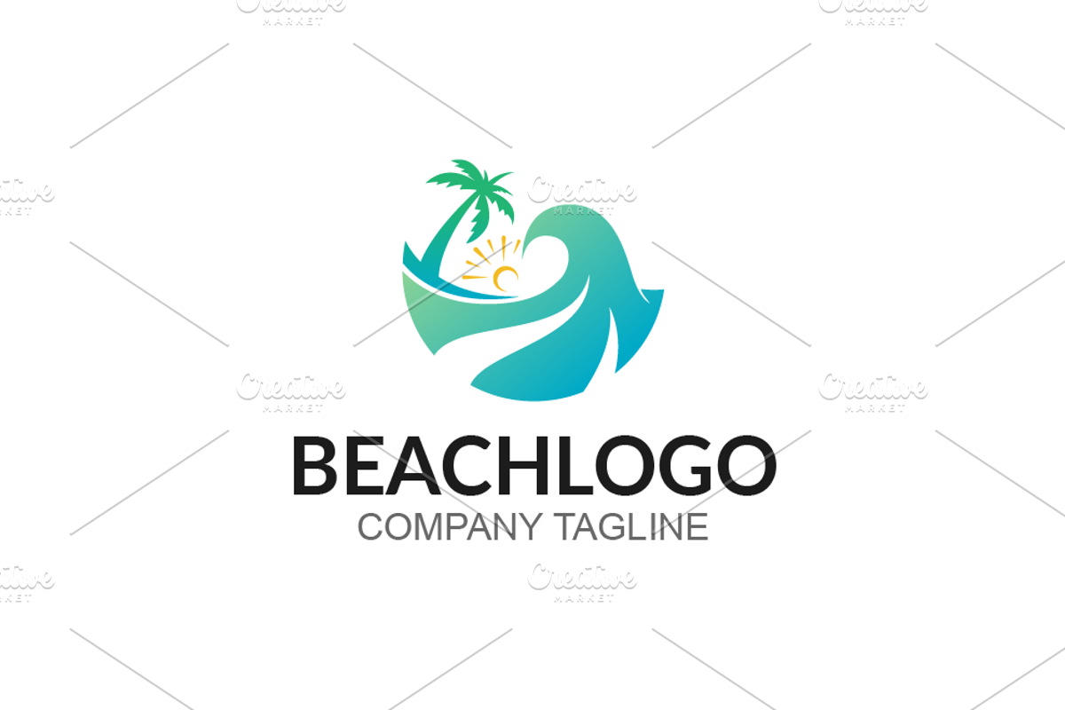 Beach Logo, a Branding & Logo Template by Twelve.std (Photo 2 of 3)