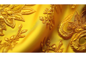 fabric yellow cloth ai generated, a Beauty & Fashion Photo by pikepicture