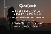 Greatwalls - Modern Bold Script font, a Script Font by Nahar_std (Thumbnail 8 of 8)