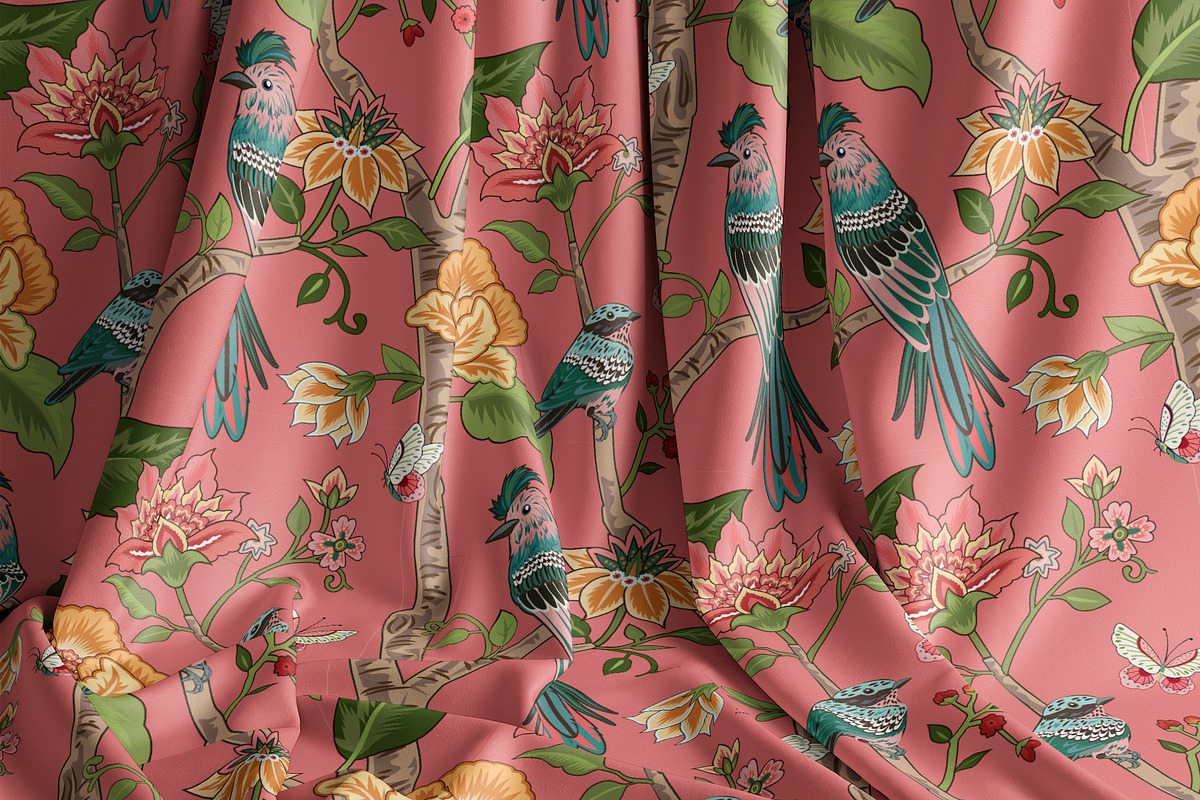 Fleur de Jardin Floral Patterns set, a Pattern Graphic by Elena Dorosh (Photo 5 of 13)