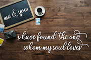 fadelya script, a Script Font by MrLetters (Thumbnail 7 of 8)