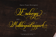 Esdoria Journey, a Script Font by Joko Setiono (Thumbnail 2 of 16)