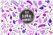 Colorful Madness Floral Bundle, a Decorative Illustration by Stella's Graphic Supply (Thumbnail 4 of 15)