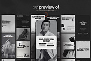 Instagram Stories & Post Designs, a Social Media Template by Pixel Grid (Thumbnail 3 of 8)
