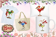 Whimsical Christmas Cocktail PNGs, a Decorative Illustration by Ink Gallery (Thumbnail 12 of 13)
