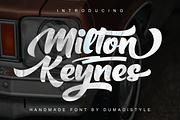 Milton Keynes, a Font by Dumadistyle (Thumbnail 1 of 9)
