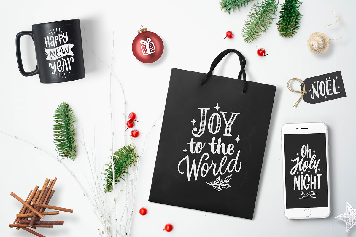 Chalk Christmas, an Illustration by Nina's Illustration Shop (Photo 4 of 8)
