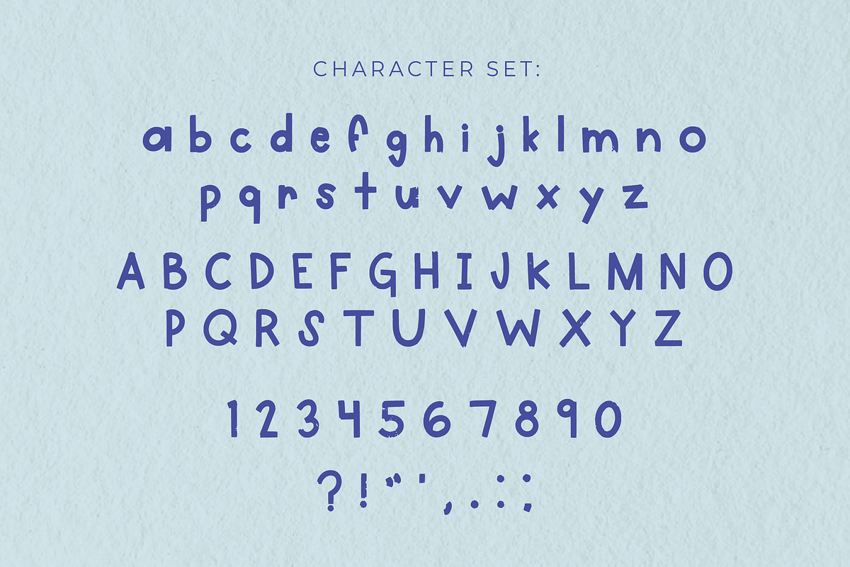 Paint Can (a hand painted font), a Handwritten Font by Jannasuedesign (Photo 9 of 10)
