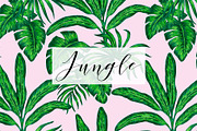 Jungle. Marker seamless patterns., a Pattern Graphic by Anyuka (Thumbnail 7 of 7)