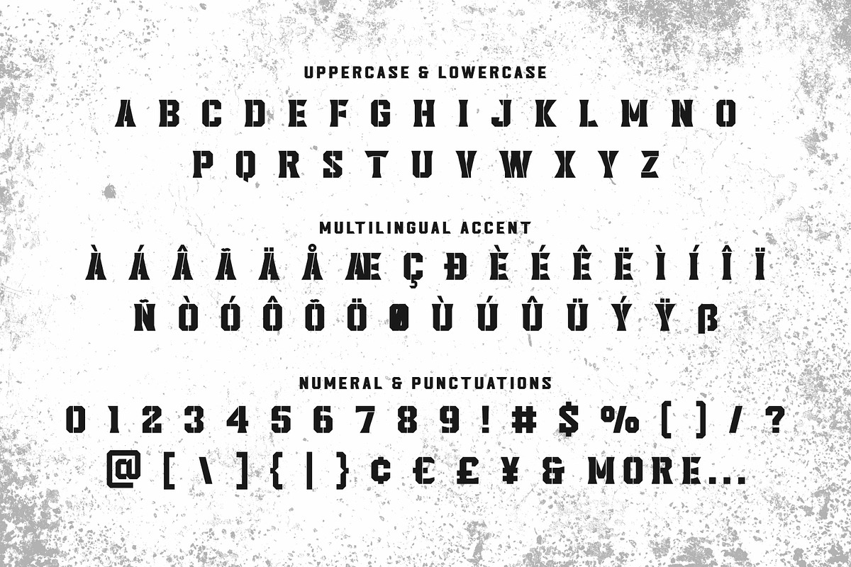 Headcorps & Lordcorps /Military Font, a Sans Serif Font by Almarkhatype (Photo 19 of 21)