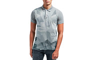 Male Model Polo Shirt Mockup - PSD, a Shirt Mockup by Asylab (Thumbnail 4 of 8)