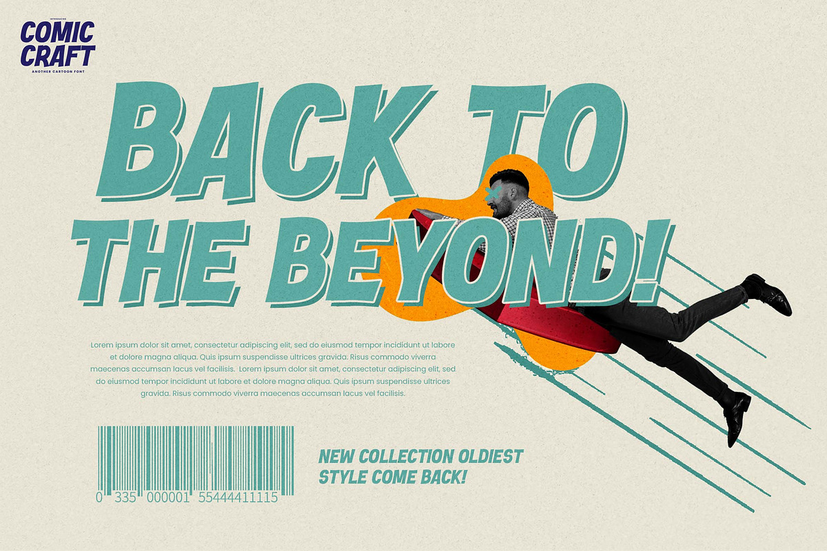 Comic Craft – Another Cartoon Font, a Sans Serif Font by Gassstype (Photo 2 of 8)