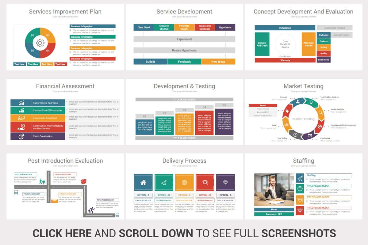 Launching A New Service Google Slide, a Presentation Template by OceanArt (Photo 9 of 15)