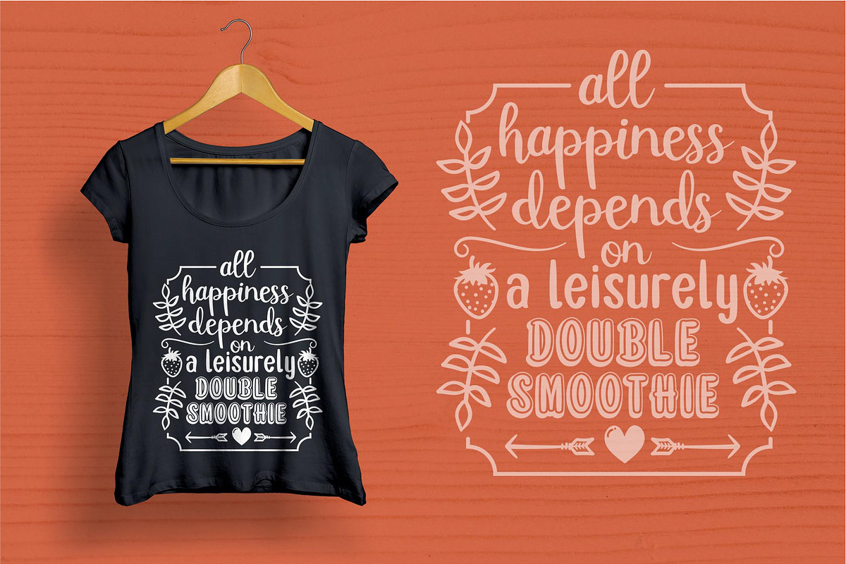 Double smoothie font duo & family, a Script Font by LTNG STUDIO (Photo 10 of 11)