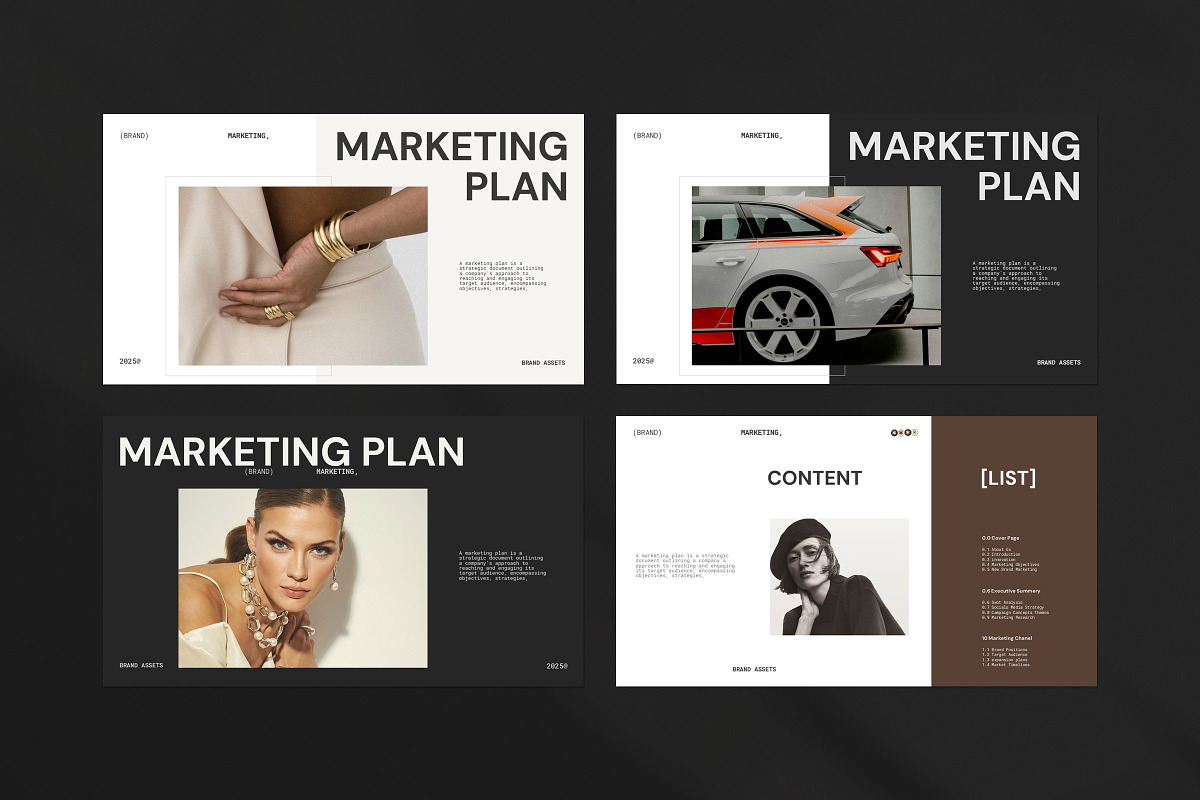 Marketing Plan Template, a Presentation Template by Studio Industry (Photo 3 of 12)