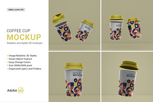 Mockup Coffee Cup Pack