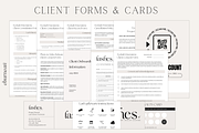 Lash Technician Branding Kit Canva, a Branding & Logo Template by Studio Eburnean (Thumbnail 6 of 6)