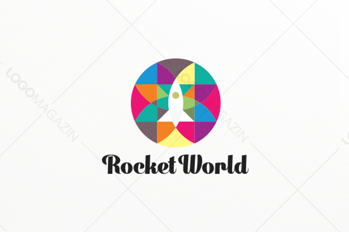 Rocket World logo, a Branding & Logo Template by LogoBuy (Photo 1 of 3)