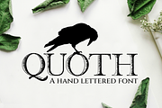 Quoth Font, a Serif Font by Storyteller Design (Thumbnail 1 of 9)