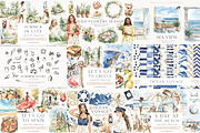 Summer & Travel Bundle, a Seasonal Illustration by PeDe Designs (Thumbnail 3 of 15)