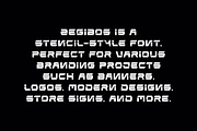 Fespot Stencil - Racing Font, a Sans Serif Font by Iqsiart Studio (Thumbnail 5 of 7)