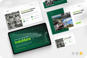 Manufacturing Industry Google Slide, a Presentation Template by Annora Studio