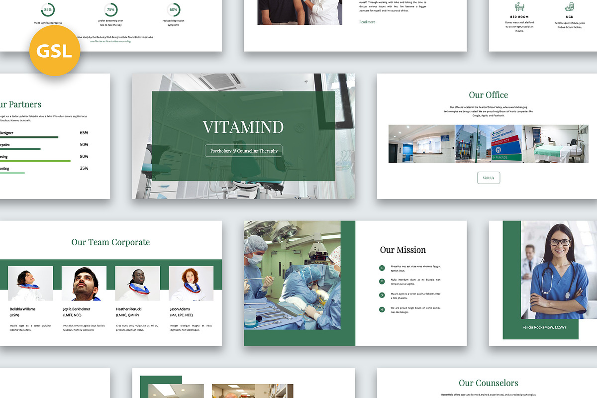Vitamind - Psychology & Counseling, a Presentation Template by kerismaker (Photo 1 of 5)