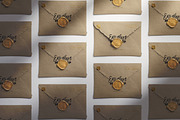 Handmade Envelope Layout with Wax, an Advertising Mockup by Custom Scene (Thumbnail 10 of 11)
